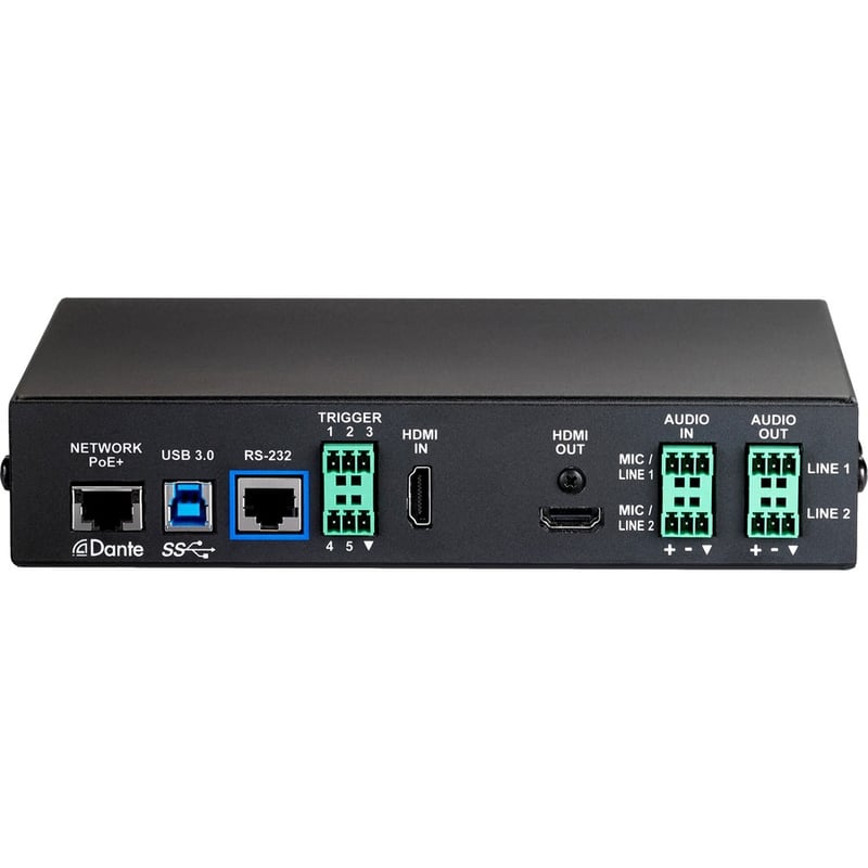 Vaddio EasyIP 10 Video Conferencing Mixer Kit with IP PTZ Camera - Black