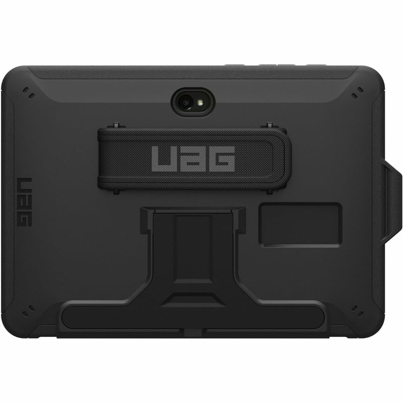 UAG CASE FOR TAB ACTIVE4 PRO (10.1INCH) -SCOUT W/KICKSTAND AND HANDSTRAP- BLACK - Thumbnail 1
