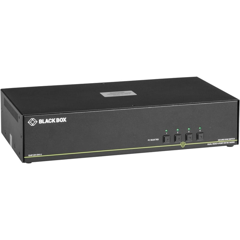 Black Box NIAP 3.0 Secure 4-Port Dual-Head DVI-I KVM Switch - Thumbnail 5
