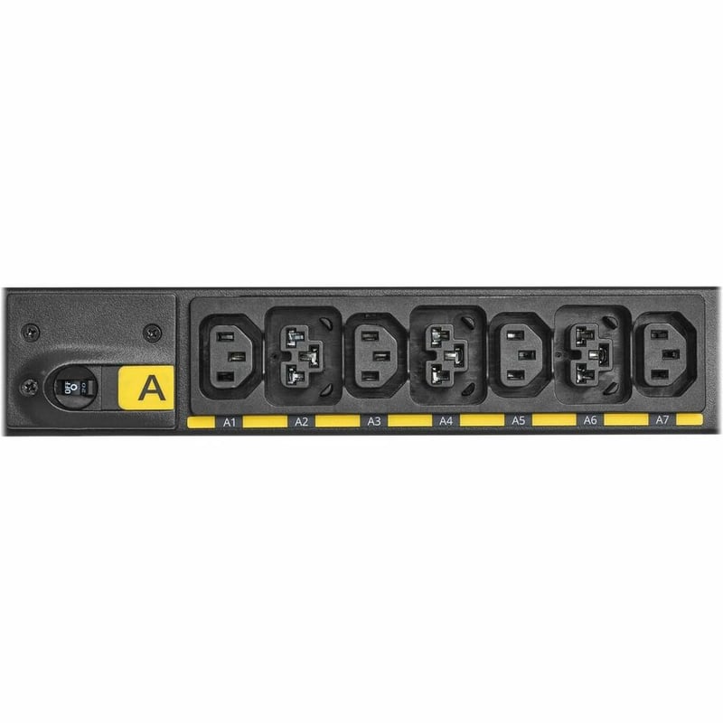 Eaton 3-Phase Metered Input Rack PDU G4, 208V, 42 Outlets, 48A, 17.3kW, 460P9W Input, 6 ft. Cord, 0U Vertical