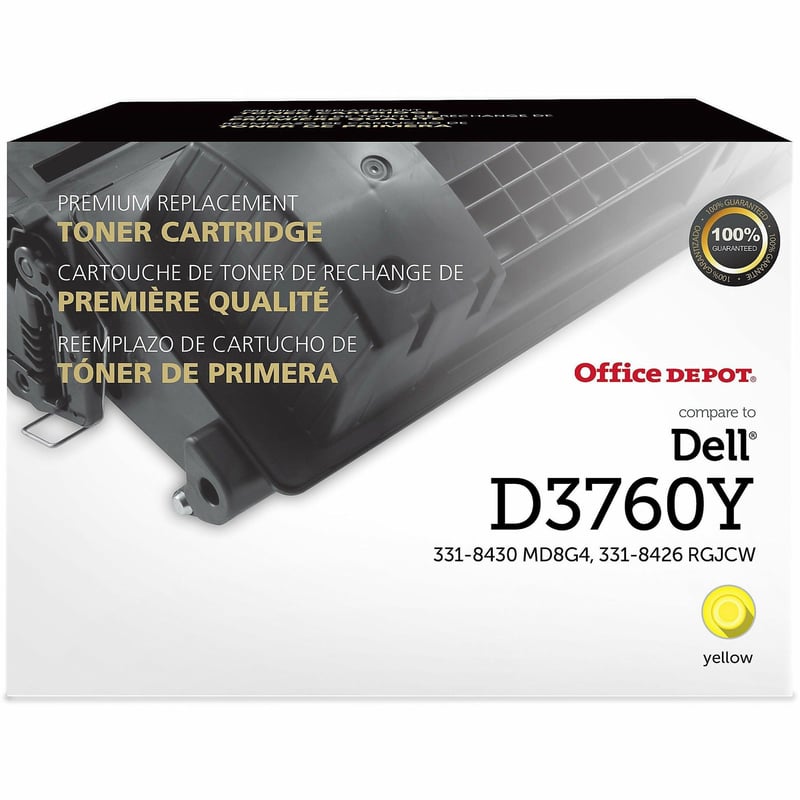 Clover Imaging Remanufactured High Yield Yellow Toner Cartridge for Dell C3760 - Thumbnail 1