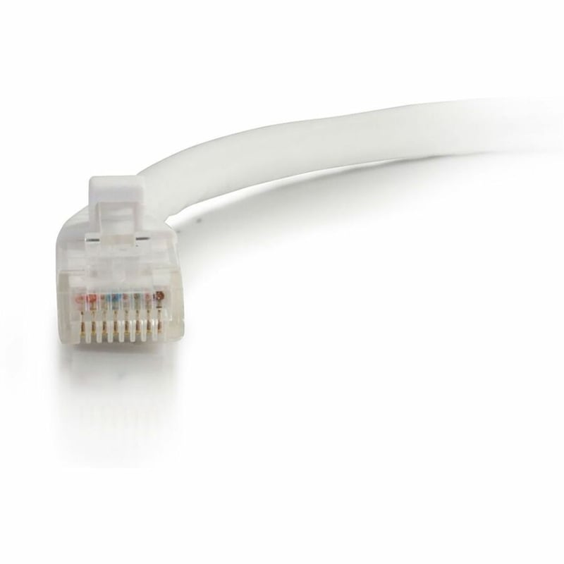 Quiktron Q-Series Patch Cords, CAT5E, Booted, White, 35 FT - Thumbnail 2