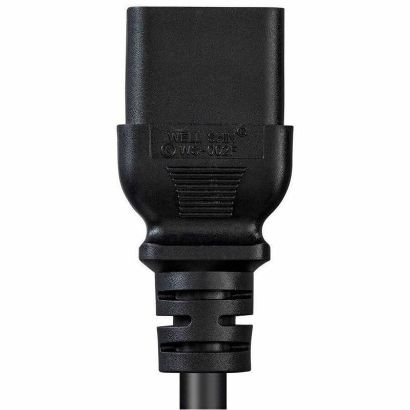 MONOPRICE POWER CORD - IEC 60320 C14 TO IEC 60320 C19 14AWG 15A/1875W SJT 100-25