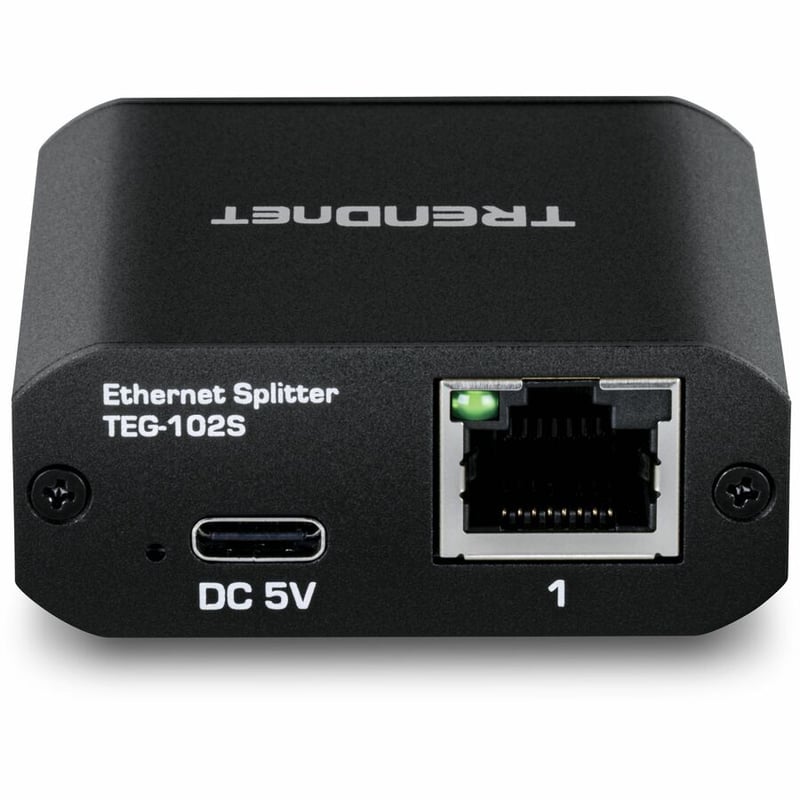 2-PORT GIGABIT SPLITTER WITH US 2-PORT GIGABIT SPLITTER WITH USB TY - Thumbnail 3