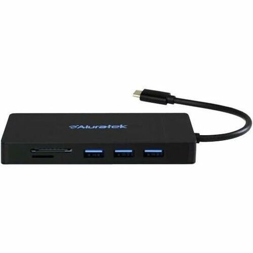 Aluratek USB Type-C 100W PD Multimedia Hub and Card Reader with HDMI/VGA - Thumbnail 1
