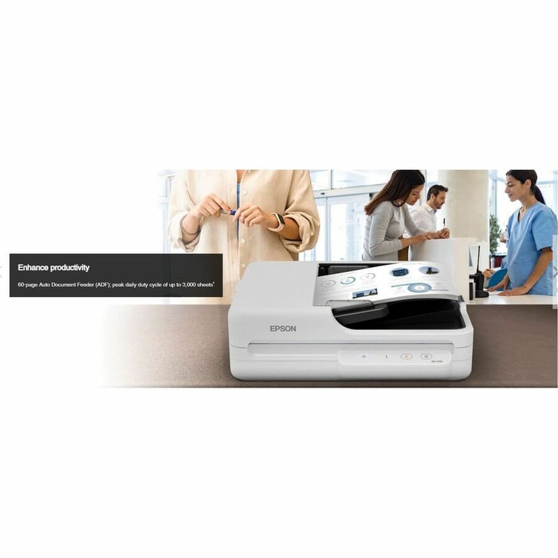DS-1730 FLATBED DOCUMENT SCANNER WITH AUTO DOCUMENT FEEDER - Thumbnail 2