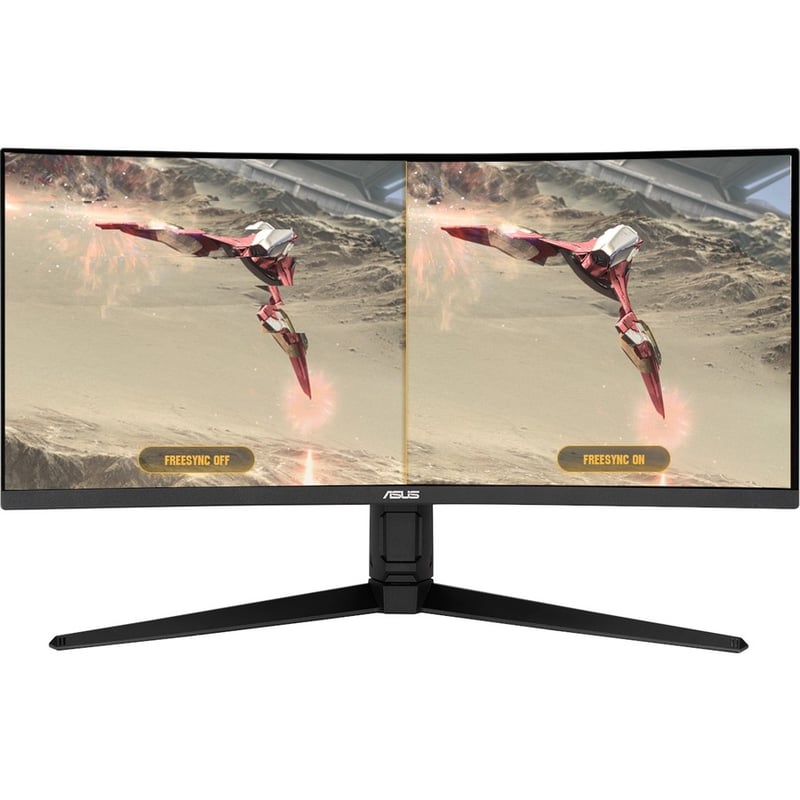 TUF VG34VQL1B 34" Class WQHD Curved Screen Gaming LCD Monitor - 21:9 - Black - Thumbnail 3