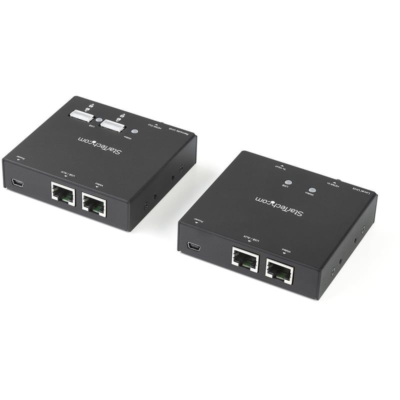 StarTech.com HDMI over CAT6 Extender with 4-port USB Hub - Remote HDMI over CAT5 or CAT6 - 165 ft (50m) - 1080p - Thumbnail 4