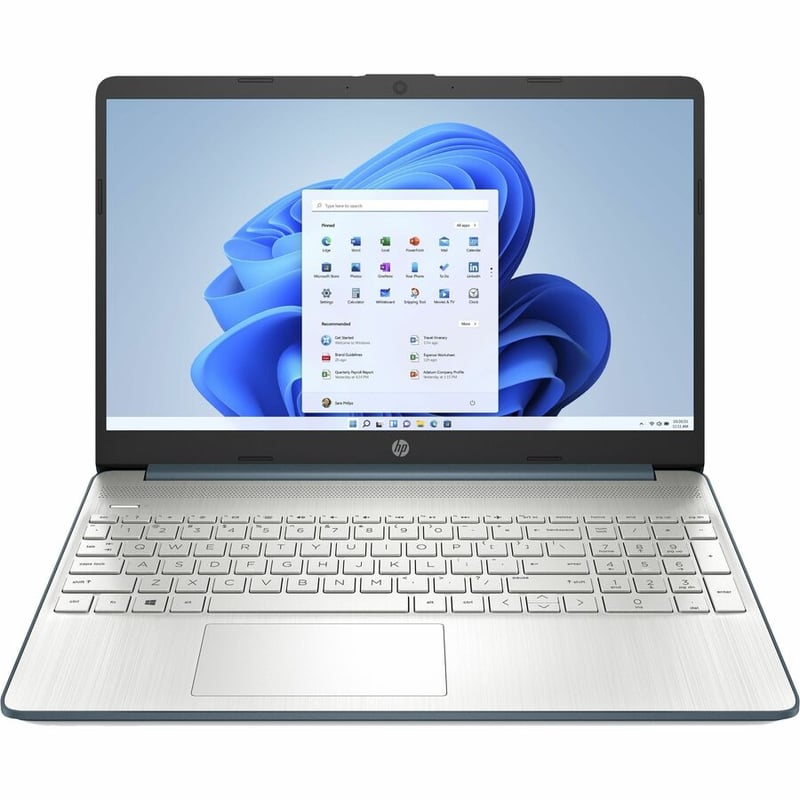 HPI SOURCING - NEW 15-dy0000 15-dy0700tg 15.6" Notebook - HD - 1366 x 768 - Intel Pentium Silver N5030 Quad-core (4 Core) 1.10 GHz - 8 GB Total RAM - 256 GB SSD - Spruce Blue, Natural Silver - Thumbnail 3