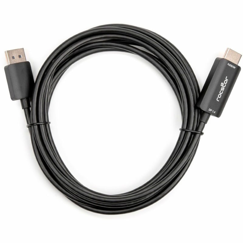 DISPLAYPORT TO HDMI CABLE 10FT 3MDISPLAYPORT 1.4-HDMI 2.0 - Thumbnail 1