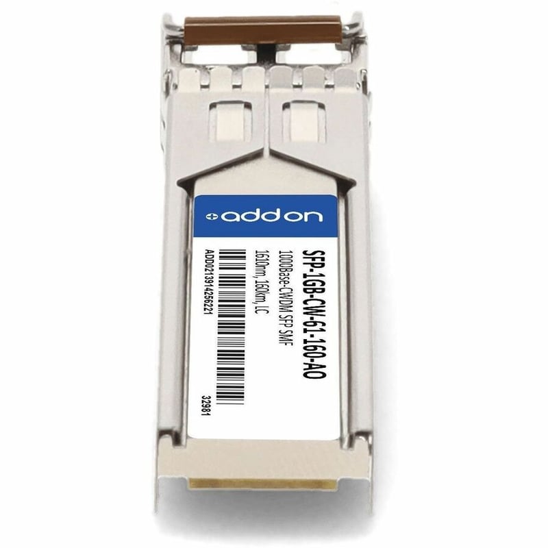 AddOn MSA and TAA 1000Base-CWDM SFP Transceiver (SMF, 1610nm, 160km, LC, DOM) - Thumbnail 4