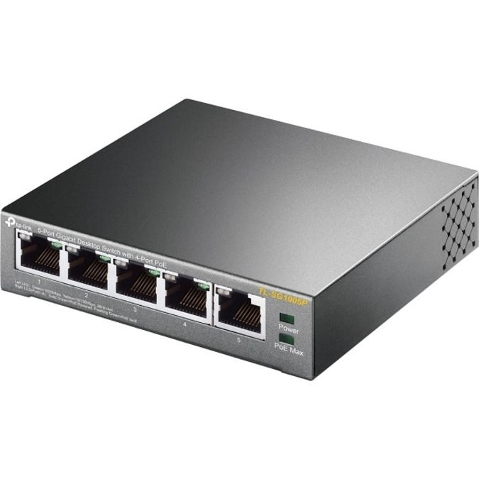 TP-Link TL-SG1005P - 5-Port Gigabit PoE Switch - Thumbnail 5