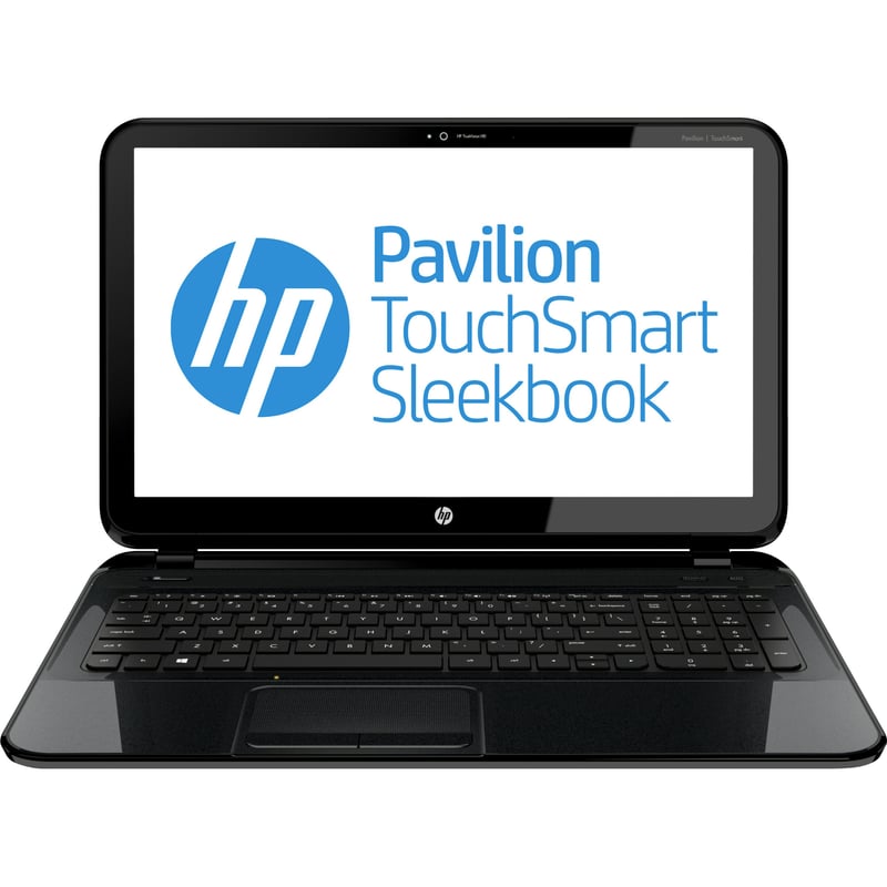 HP Pavilion TouchSmart 15-b100 15-b156nr 15.6" Touchscreen Notebook - HD - AMD A-Series A4-4355M - 4 GB - 500 GB HDD - Sparkling Black - Thumbnail 1