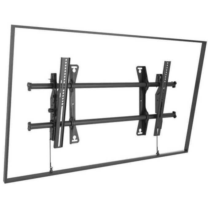 Chief Fusion Large Tilt Wall Mount - For Displays 42-86" - Black - Thumbnail 2
