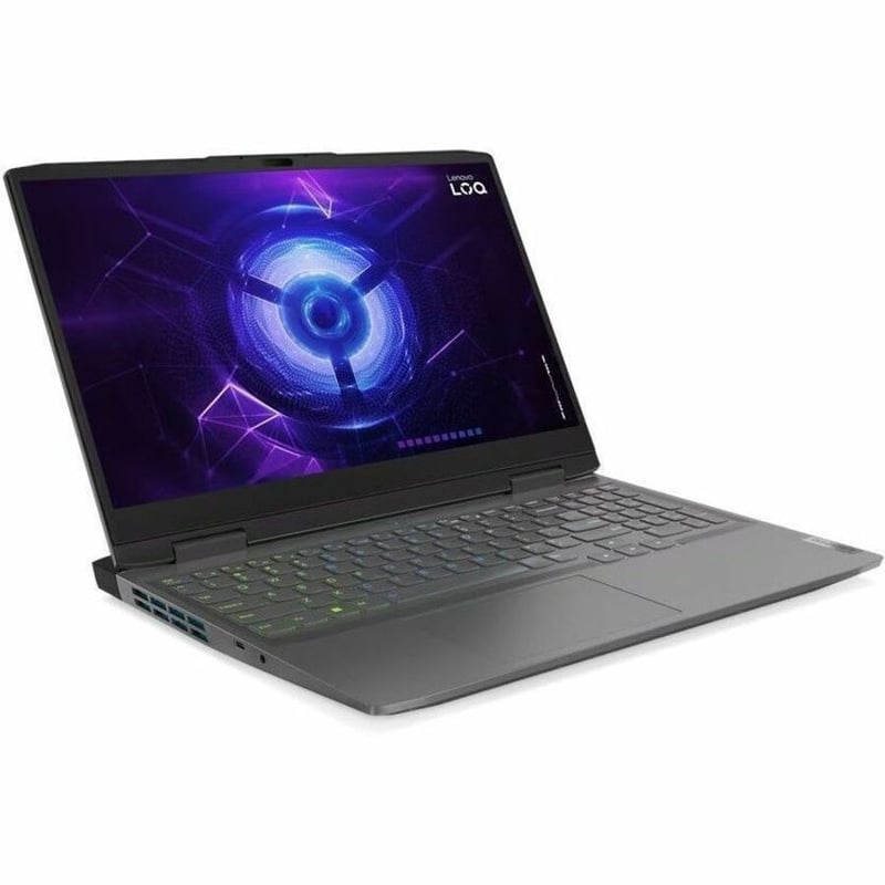 Lenovo LOQ 15IRH8 82XV000WUS 15.6" Gaming Notebook - Full HD - 144 Hz - Intel Core i5 12th Gen i5-12450H - 16 GB - 512 GB SSD - English (US) Keyboard - Storm Gray - Thumbnail 5