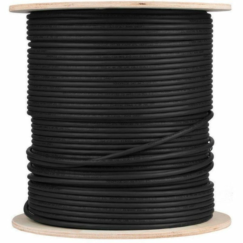 23AWG CAT6A 550MHZ F/UTP SOLID; RISER‑RATED (CMR) BULK PURE BARE COPPER ET - Thumbnail 2