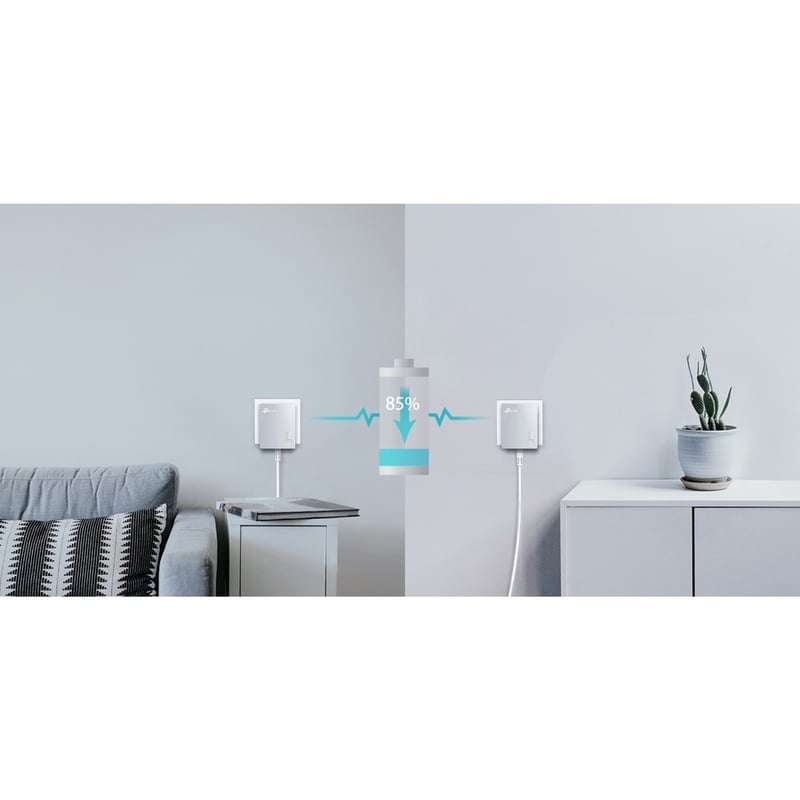 TP-LINK TL-PA4010KIT - AV600 Powerline Ethernet Adapter - Thumbnail 4