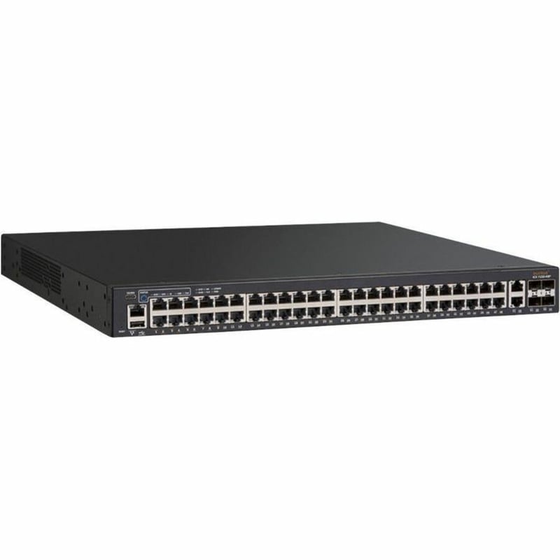ICX 7150 SWITCH, 48X 10/100/1000 POE+ PORTS, 2X 1G RJ45 UPLINK-PORTS, 4X 1G SFP