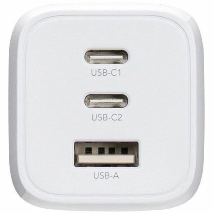 65W USB-C MULTI-PORT GAN WALL CHARGER WHITE - Thumbnail 2