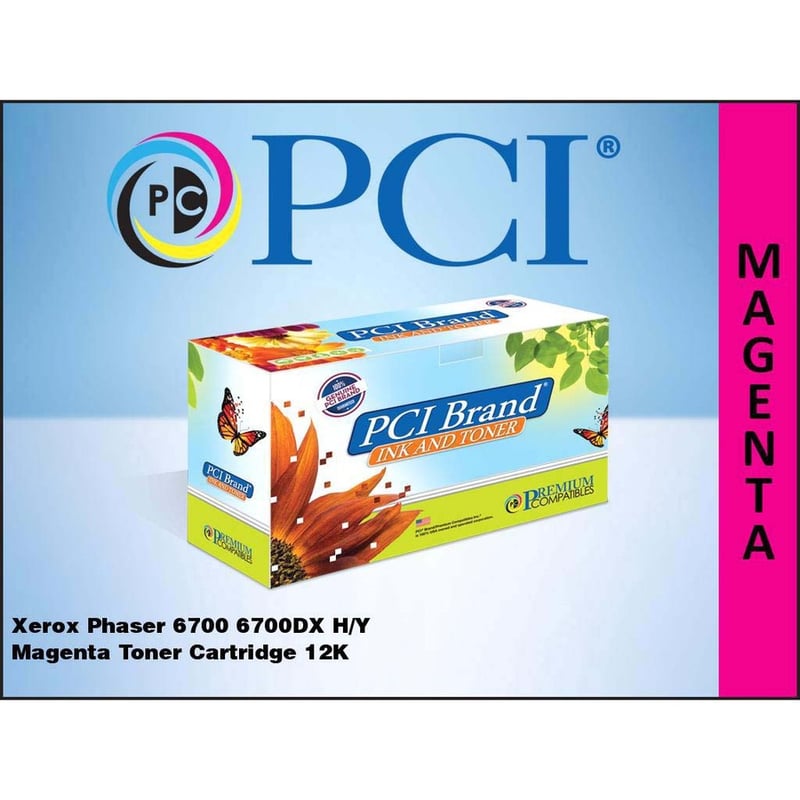 PCI BRAND ECO-FRIENDLY REMAN XEROX 106R01504 106R01508 XL MAGENTA TONER CARTRIDG - Thumbnail 2