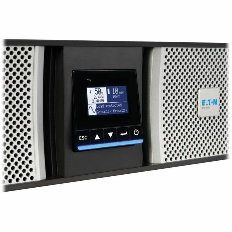 9PX 6KVA 5.4KW 208V ONLINE UPS L6-30P OR HW INPUT 6 C39 6 C13 3U - Thumbnail 5