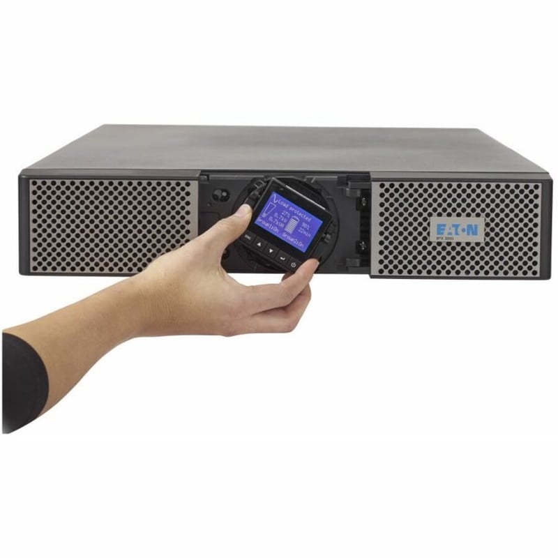 Eaton 9PX 2000VA 1800W 120V Online Double-Conversion UPS - 5-20P, 6x 5-20R, 1 L5-20R Outlets, Cybersecure Network Card, Extended Run, 2U Rack/Tower - Thumbnail 5