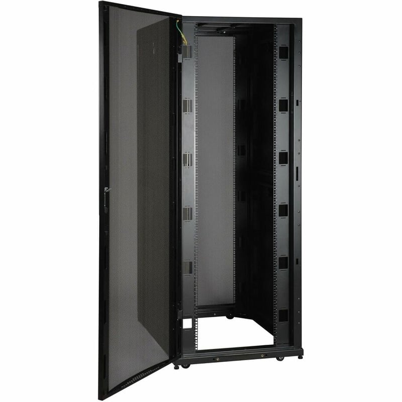 48U EXTRA-WIDE RACK ENCLOSURE DEEP DOORS AND SIDE PANELS INCLUDED - Thumbnail 5