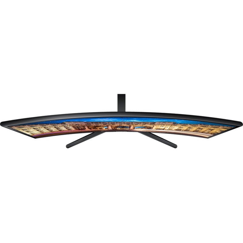 Samsung C27F398 27" Class Full HD Curved Screen LCD Monitor - 16:9 - High Glossy Black