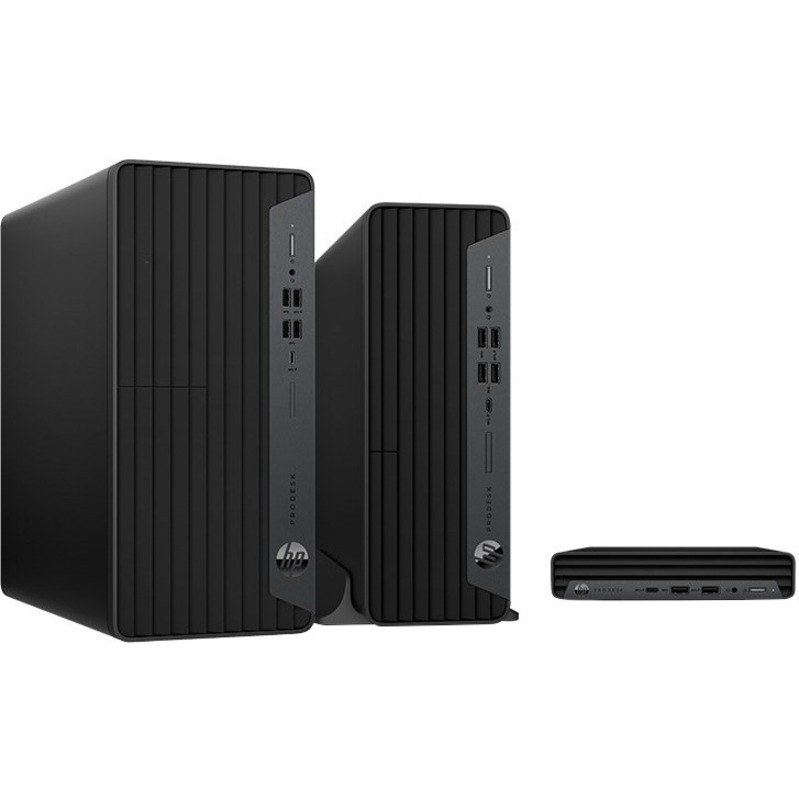 HP Business Desktop ProDesk 600 G6 Desktop Computer - Intel Core i7 10th Gen i7-10700 Octa-core (8 Core) 2.90 GHz - 16 GB RAM DDR4 SDRAM - 500 GB HDD - Small Form Factor - Thumbnail 2
