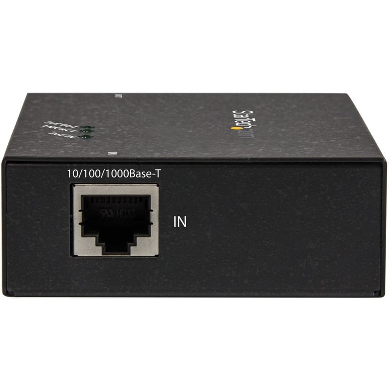 StarTech.com 1 Port Gigabit PoE+ Extender - 802.3at and 802.3af - 100 m (330 ft) - Power over Ethernet Extender - PoE Repeater Network Extender - Thumbnail 3