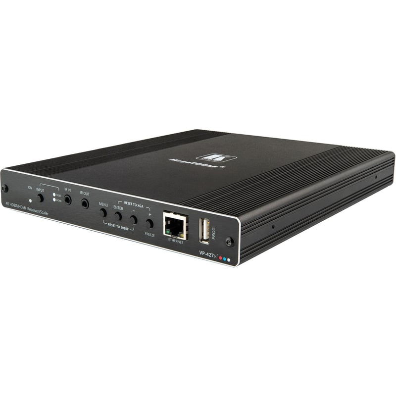 Kramer VP-427X1 4K HDR HDBT Receiver / Scaler Tool with HDBaseT and HDMI Input - Thumbnail 1