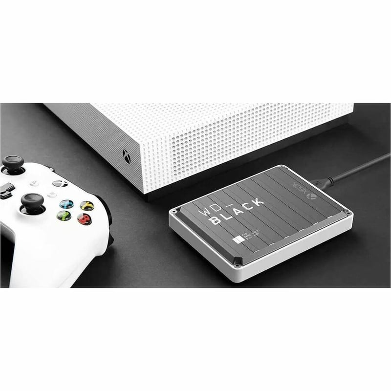 WD BLACK P10 GAME DRIVE XBOX 6TB BLACK TOP W/WHITE BOTTOM WW - Thumbnail 5