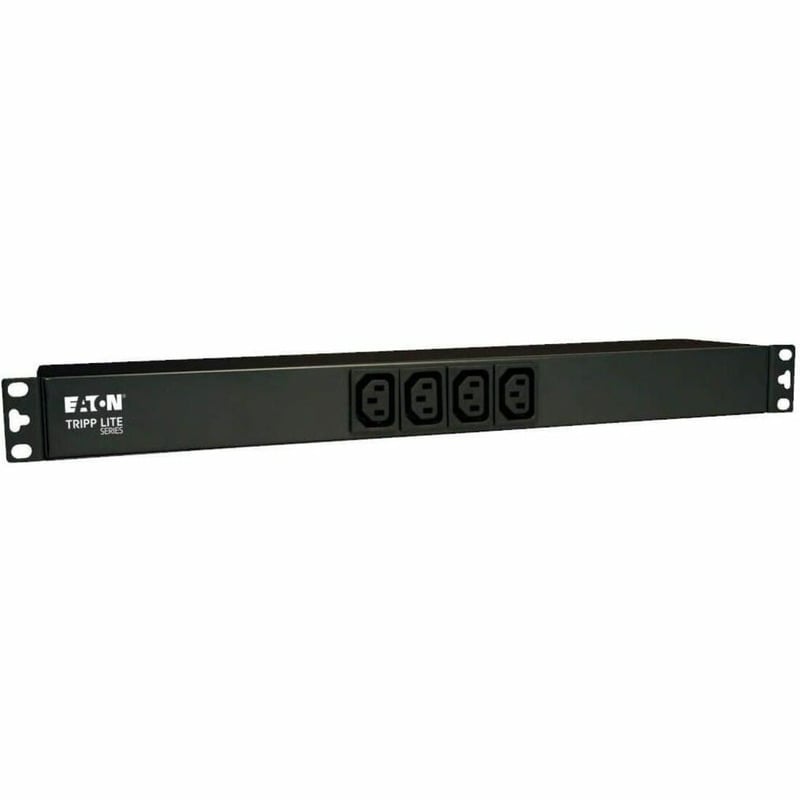 Tripp Lite by Eaton PDU 1.9-3.8kW Single-Phase 120-240V Basic PDU 14 Outlets (12 C13 & 2 C19) C20 with 5 Adapters 10 ft. (3.05 m) Cord 1U Rack-Mount - Thumbnail 1