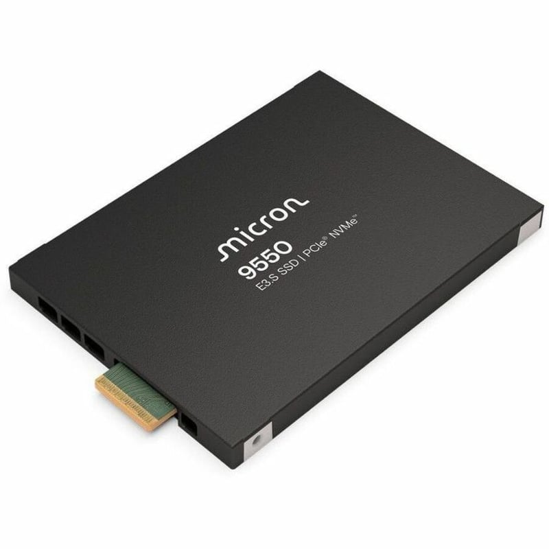 MICRON 9550 PRO 3840GB NVME E3.S (7.5MM) ENTERPRISE SSD SINGLE PACK - Thumbnail 1