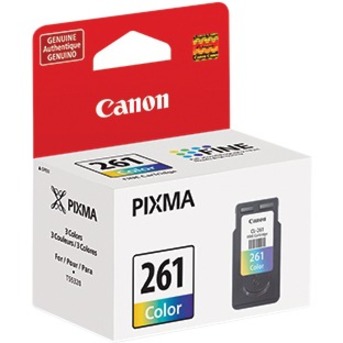 Canon CL-261 Original Inkjet Ink Cartridge - Color - 1 Pack - Thumbnail 2