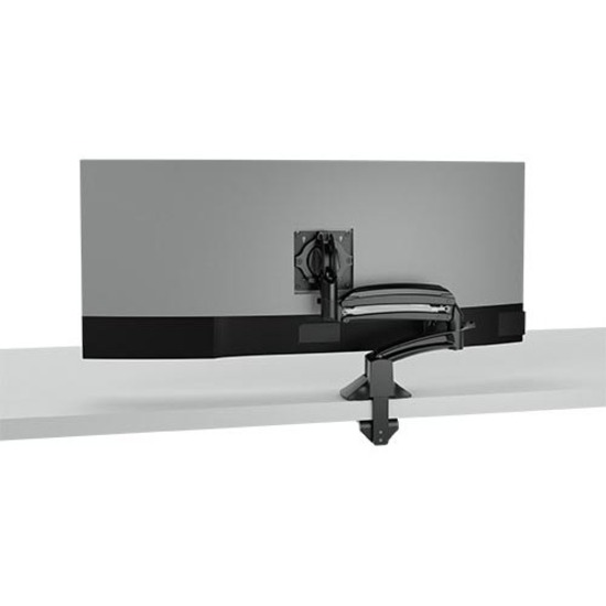 Chief Kontour Reduced Height Single Arm Desk Mount - For Displays 10-38" - Black - Thumbnail 3