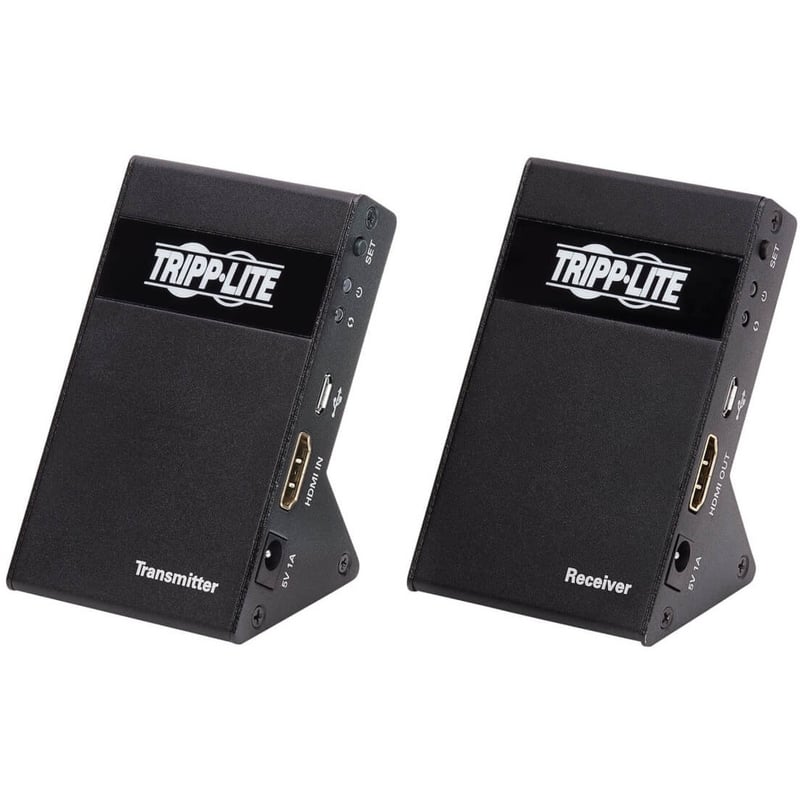 Tripp Lite by Eaton Wireless HDMI Extender Kit Transmitter/Receiver Zero Latency 4K 7.1 Audio HDCP 2.2 Up to 98 ft. (30 m) - Thumbnail 1