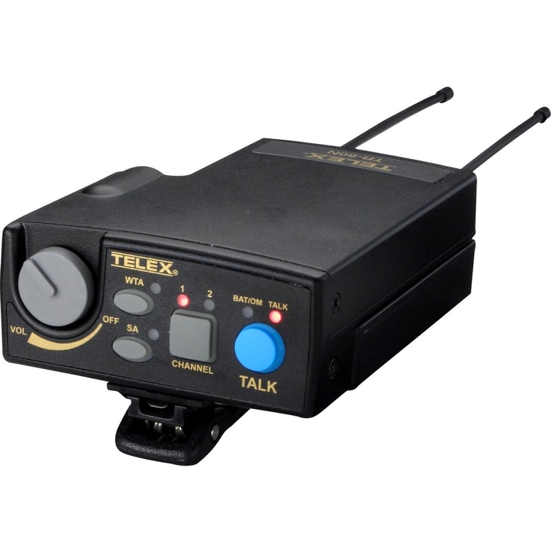UHF BELTPACK, 2CH, BAND FD, 4F HEADSET - Thumbnail 1