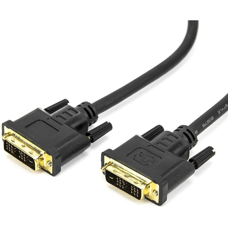 Rocstor Premium 3 ft DVI-D Single Link Cable - M/M - DVI cable for use with Projectors, Video Devices, Monitors, Notebook - 1m - 1 Pack - 1 x DVI-D (Single-Link 18+1) Male Digital Video - 1 x DVI-D (Single-Link) Male Digital Video - Thumbnail 4