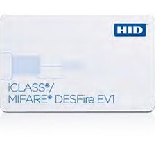 HID iCLASS/MIFARE DESFir EV1 ID Card