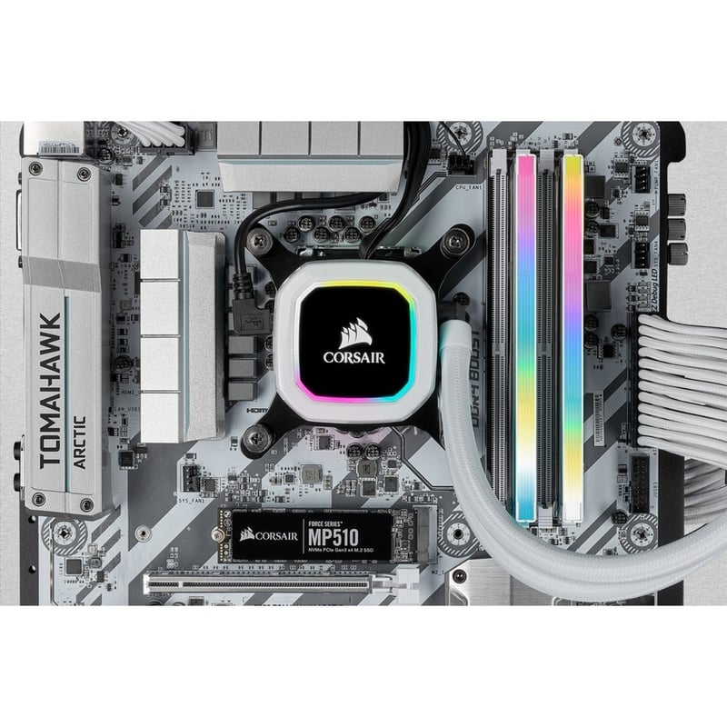 Corsair Vengeance RGB Pro SL 32GB (2 x 16GB) DDR4 SDRAM Memory Kit - Thumbnail 4