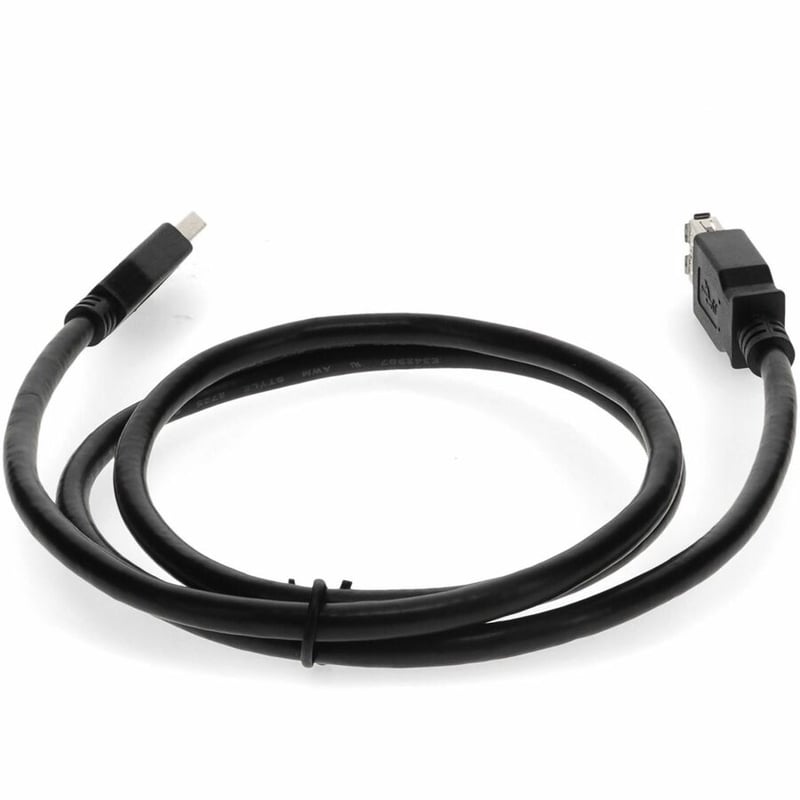 AddOn 6ft USB A 3.0 Male to USB A 3.0 Female Black Extension Cable - Thumbnail 4