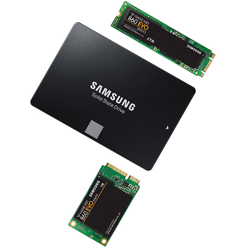Samsung 860 EVO MZ-76E250BW 250 GB Solid State Drive - 2.5" Internal - SATA (SATA/600) - Thumbnail 4