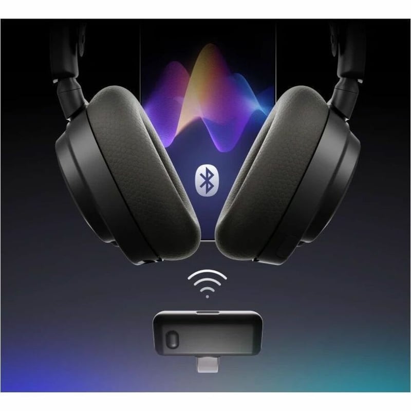 ARCTIS NOVA 7 GEN 2 BLACK WIRELESS GAMING HEADSET - Thumbnail 2
