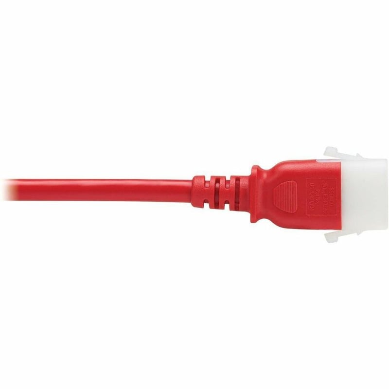 PDU POWER CORDS C13 P-LOCK C14 HEAVY-DUTY 15A 250V 2FT RED 6 PACK - Thumbnail 5