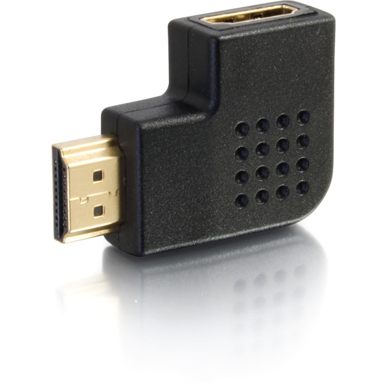 THE RIGHT ANGLE HDMI ADAPTER WITH A LEFT EXIT IS IDEAL FOR INSTALLATIONS IN SPAC - Thumbnail 4
