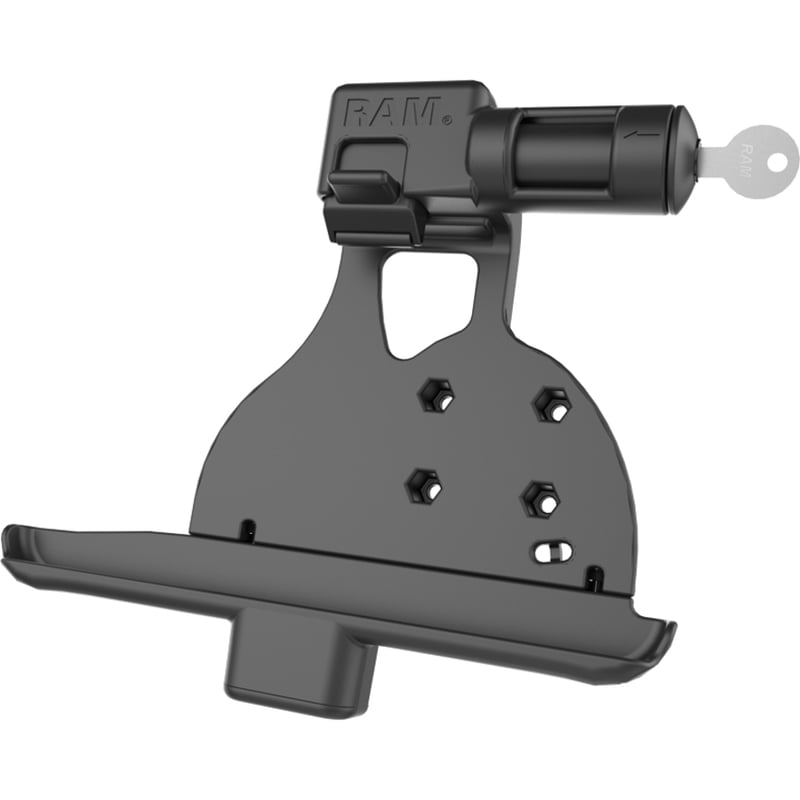 RAM Mounts Key-Locking Powered Cradle for Samsung Galaxy Tab Active2 - Thumbnail 3