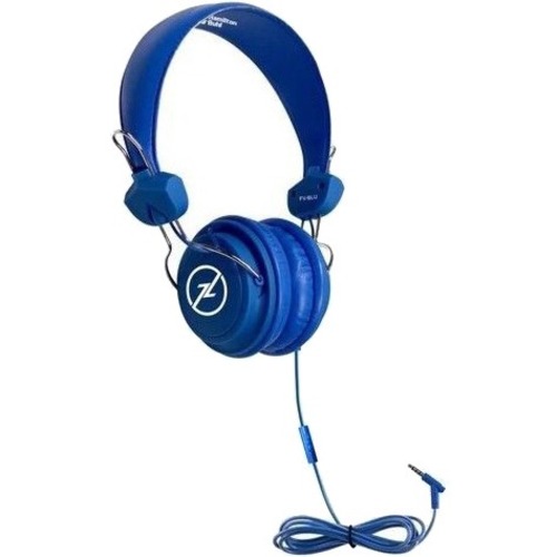 TRRS HEADSET IN-LINE MIC BLUE