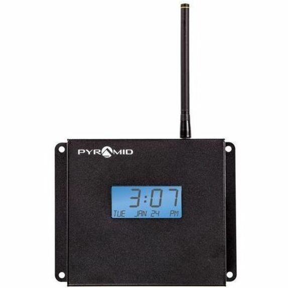Pyramid Time Systems 17" RF Wireless 12/24 Hour Analog Wall Clock - Thumbnail 3