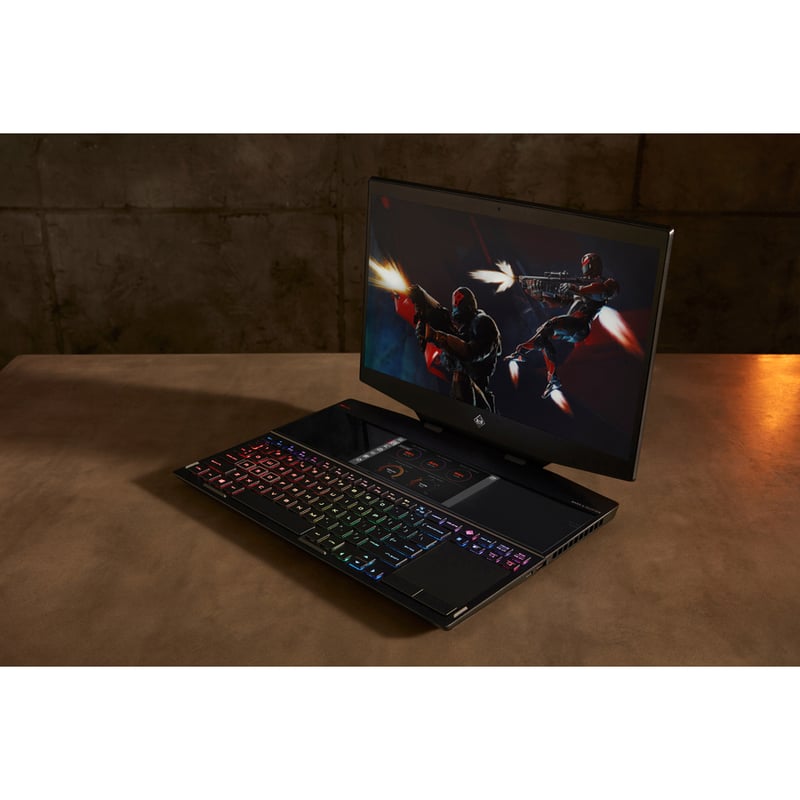 HP OMEN X 2S 15-dg0000 15-dg0020nr 15.6" Gaming Notebook - Intel Core i7 9th Gen i7-9750H - 16 GB - 1 TB SSD - English Keyboard - Shadow Black, Sandblasted - Thumbnail 2